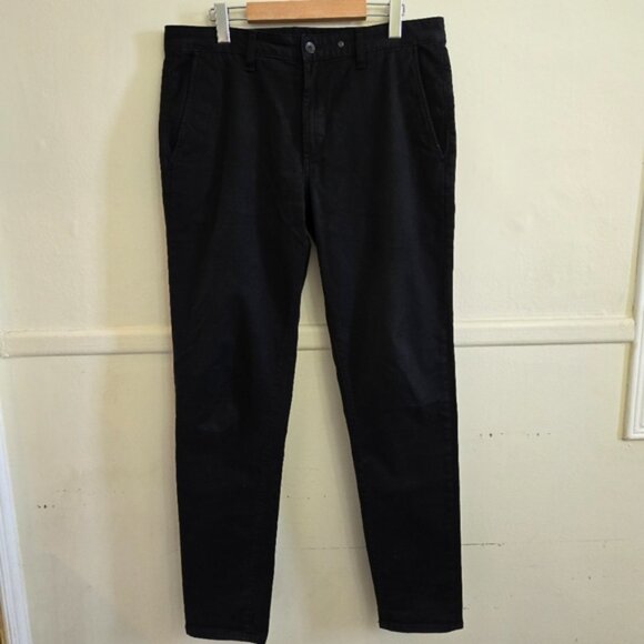 Rag & Bone Black Standard Issue Skinny Chino Pants - Picture 2 of 9